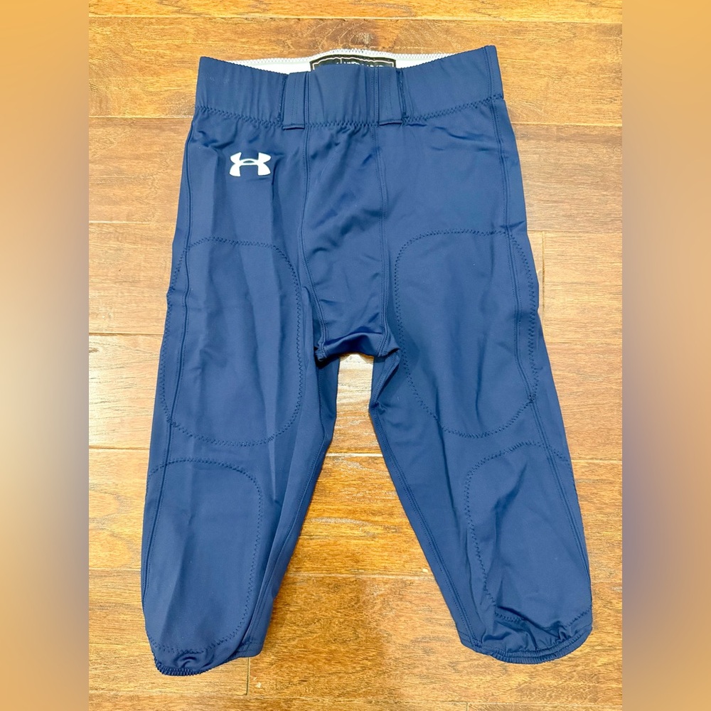 Under Armour HeatGear Football Compression Pants Men’s L Blue